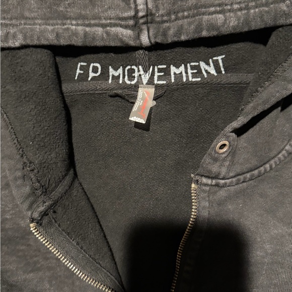 FP Movement by Free People Black fitted hooded jacket 🔥 Size XL - Picture 2 of 4